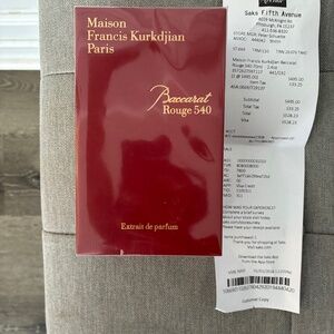 Authentic Maison Francis Kurkdjian Baccarat Rouge 540 Extrait de Parfum, 70ml